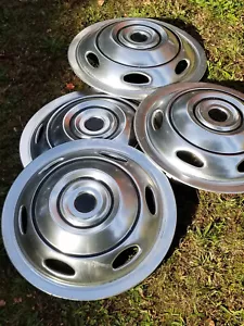JUEGO DE 4 TAPACUBOS ANTIGUOS DE COLECCIÓN 16 PULGADAS - Imagen 1 de 22