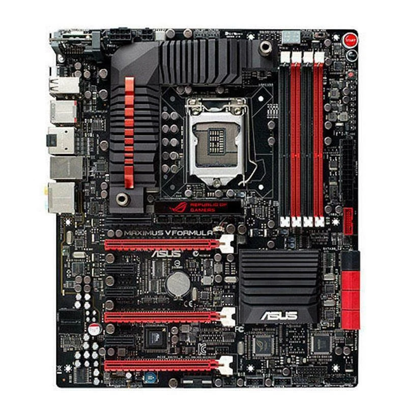 FOR ASUS ROG Maximus V Formula System Board Z77 DDR3 E-ATX OC Gaming Motherboard - Image 1 of 4