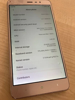 Redmi Note 3 Screen Replacement (Faulty but working) With Parts FC107 - Image 1 of 4