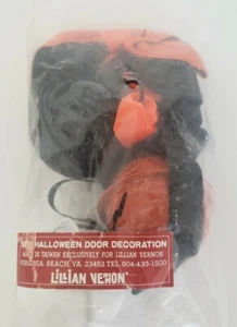 Lillian Vernon Halloween Door Decoration w/ Jingle Bell Sound, Made in Taiwan - Picture 1 of 6