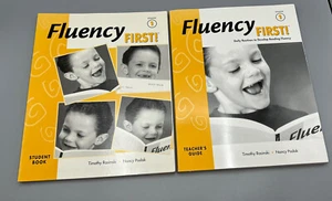 Fluency First Grade 1 Student Book And Teachers Guide Set Paperback Homeschool - Picture 1 of 10