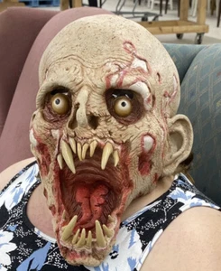 Halloween Mask Rubber Full Head - Picture 1 of 1