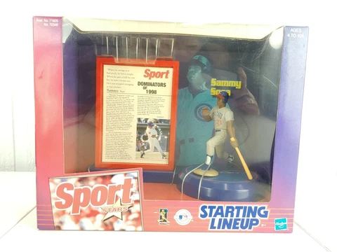 Sport Stars Sammy Soa Figurine Chicago Cubs MLB Hasbro 1999 Special Edition Cover