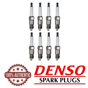 Set of 8 Gap 0.035 Spark Plugs Denso For Chevy Ford GMC Pontiac Oldsmobile - Picture 1 of 1
