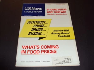 US News World Report Sep 11 1972 Interview with Attorney General Kleind ID:43430 - Picture 1 of 3