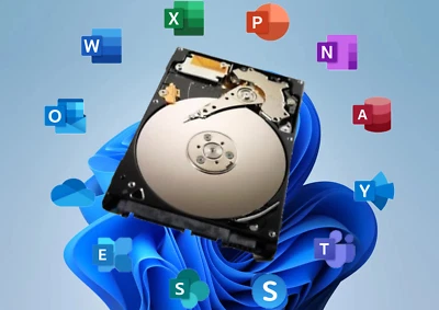 MULTI MARCA HDD HARD DISK 2,5" 320GB MECCANICO SATA WINDOWS 11 PRO + OFFICE 365 PREINSTALL