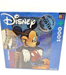 Disney Photomosaics Mickey Mouse 1000-teiliges Puzzle mit ausklappbarem Poster neu versiegelt - Bild 1 von 3