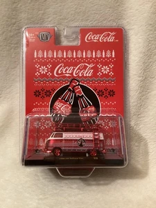 M2 Machines Chase ~ Coca- Cola Christmas ~ 1960 VW Delivery Van ~1 :64 ~ Red - Picture 1 of 9