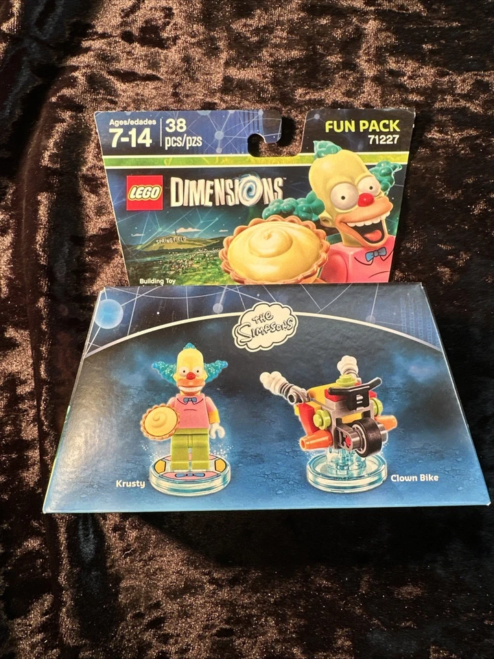 Lego Dimensions The Simpsons 71227 Krusty Fun Pack minty mint, sealed 10+ USA - Image 1 of 4