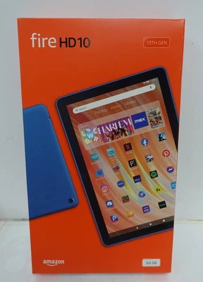 Amazon Fire HD 10 - 10.1" Tablet 13TH Gen 64 GB, Ocean - Image 1 of 2