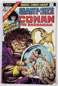 Giant-Size Conan the Barbarian #4 Marvel Comics June 1975 - Wrath of the Wizard - Picture 1 of 6