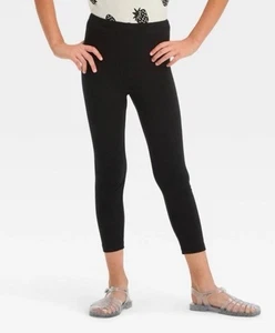 Cat & Jack Black Capri High-Rise Legging XL (14/16) - Picture 1 of 6