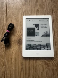Amazon Kindle 8th Generation 4GB Touchscreen Model SY69JL in White - Picture 1 of 8