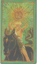 The Mortal Instruments City Of Bones Tarot Chase Card The Sun VG Condition