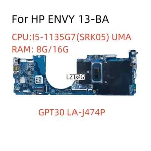 LA-J474P For HP ENVY 13-BA Laptop Motherboard CPU I5-1135G7 8G/16GB M20695-601 - Picture 1 of 4