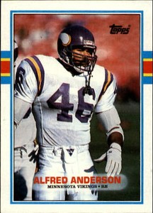 1989 Topps Football #85 Alfred Anderson