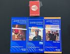 Continental Airlines - 1 deck Playing Cards and 2 Unused Ticket Jackets