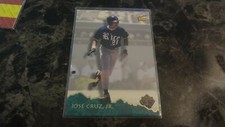 1995 SIGNATURE ROOKIES #32 YOU MAKE THE CHOICE JOSE CRUZ JR.BASEBALL  CARD