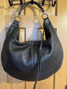 The Gap Brown Pebbled Leather Large Shoulder\handbag - Picture 1 of 13