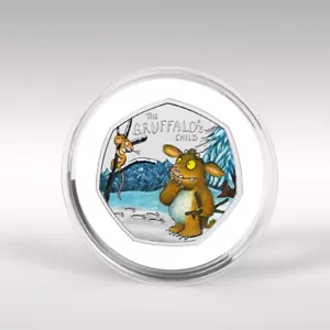 Gruffalo's Child 2024 FDC Royal Mint 50p colore - Foto 1 di 4