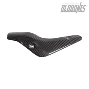 For Yamaha MT10 22+ 100% Carbon Fiber Exhaust Pipe Cover Heat Shield Gloss - Picture 1 of 14