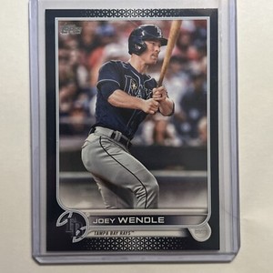 2022 Topps Series 1 Joey Wendle Walmart Royal Blue  #145