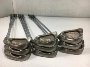 Ping ZING Orange Dot Iron Set 9pcs 3-9,W,Sw Flex 1 Steel Shaft - Picture 1 of 4