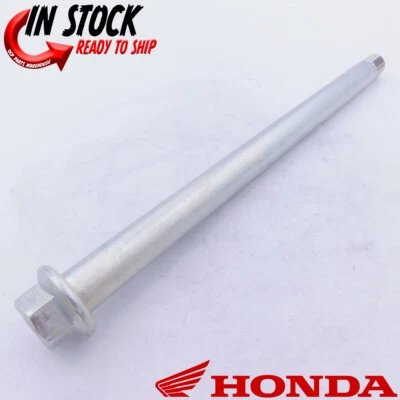 EIXO DE RODA TRASEIRA HONDA 1993 -2023 XR650L ORIGINAL DO FABRICANTE NOVO 42301-MY6-670 - Imagem 1 de 4