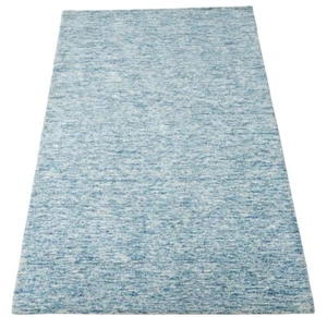 Blue Beige Carpet 100% Wool 160X230 cm Oriental Handtufted HT334 - Picture 1 of 5