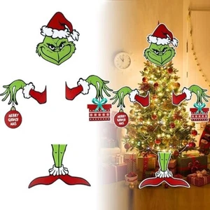 Grinchmas Christmas Decorations for Tree Christmas Tree Topper Tree Ornament - Picture 1 of 6