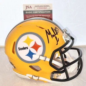 Maurkice Pouncey signed Pittsburgh Steelers Yellow mini helmet autographed JSA - Picture 1 of 2
