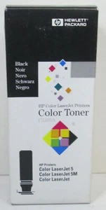 NEW SEALED Genuine HP C3105A BLACK Toner Bottle Cartridge Color Laserjet  - Picture 1 of 2