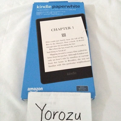 New Kindle Paperwhite Signature Edition 32GB with 6.8" Display Black Japan - Image 1 of 4