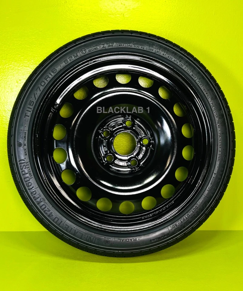 Neumático de repuesto 16" se adapta a: 2016 2017 2018 2019 2020 Chevrolet Volt Foto 1 de 1