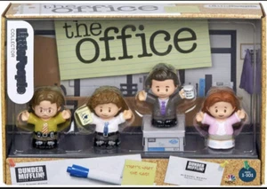 Fisher-Price Little People The Office Figures Brand New Pam Jim Dwight Michael - Picture 1 of 6