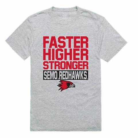 SEMO Southeast Missouri State University Redhawks Workout T-Shirt Cover