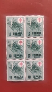 ESPAÑA: Edifil 1085, lote 6 sellos, nuevos MNH** - Imagen 1 de 1