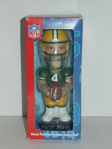 Brett Favre Bobblehead Green Bay Packers NFL Bobble Dobbles Cover