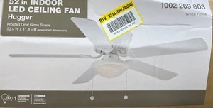 Hugger LED 52" White Fan 1002269803 Replacement parts - Picture 1 of 9
