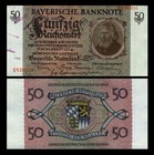 50 Mark - Bayerische Notenbank - Ausgabe 1925 - Reproduktion 