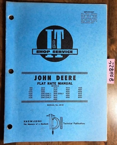 I&T John Deere 820 830 1010 1020 1520 1530 2010 2020 2030 2040-6030 Flat Rate 84 - Picture 1 of 10