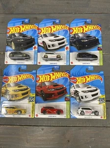 Hot Wheels Subaru WRX STi Lot Of 6 White Yellow Red Black - Picture 1 of 14