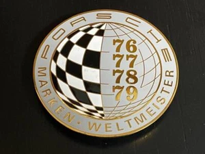 Porsche Marken Wertmeister 76 - 79 Grill Badge Car Badge Good condition - Picture 1 of 5