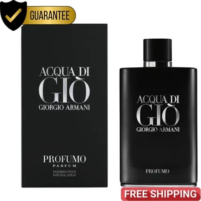 Giorgio Armani Acqua Di Gio Profumo 男士淡香水 4.2 盎司|豪华新鲜香味 — 第 1/3 张图片
