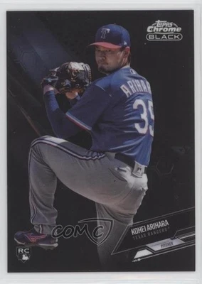 2021 Topps Chrome Black Kohei Arihara #47 Rookie RC - Image 1 of 2