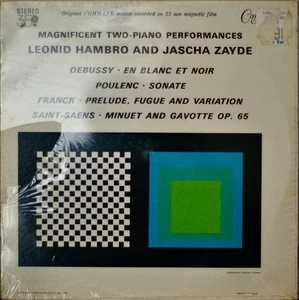 LEONID HAMBRO & JASCHA ZAYDE: Magnificent Two-Piano Performances-SEALED1972LP - Picture 1 of 1