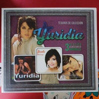 Yuridia Tesoros De Coleccion 3CD [Entre Mariposas Habla El Corazon Voz De Angel] - Image 1 of 2