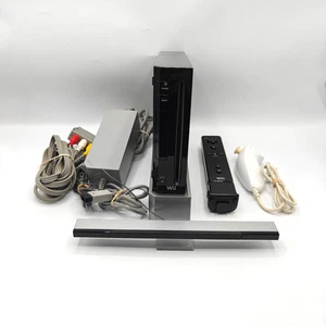 Console Nintendo Wii Nera Pal Retrocompatibile Gamecube Accessori e Wiimote - Imagen 1 de 11