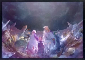 Re:ZERO -Starting Life in Another World- Ichiban Kuji Metallic Sheet A3 Premio - Picture 1 of 1