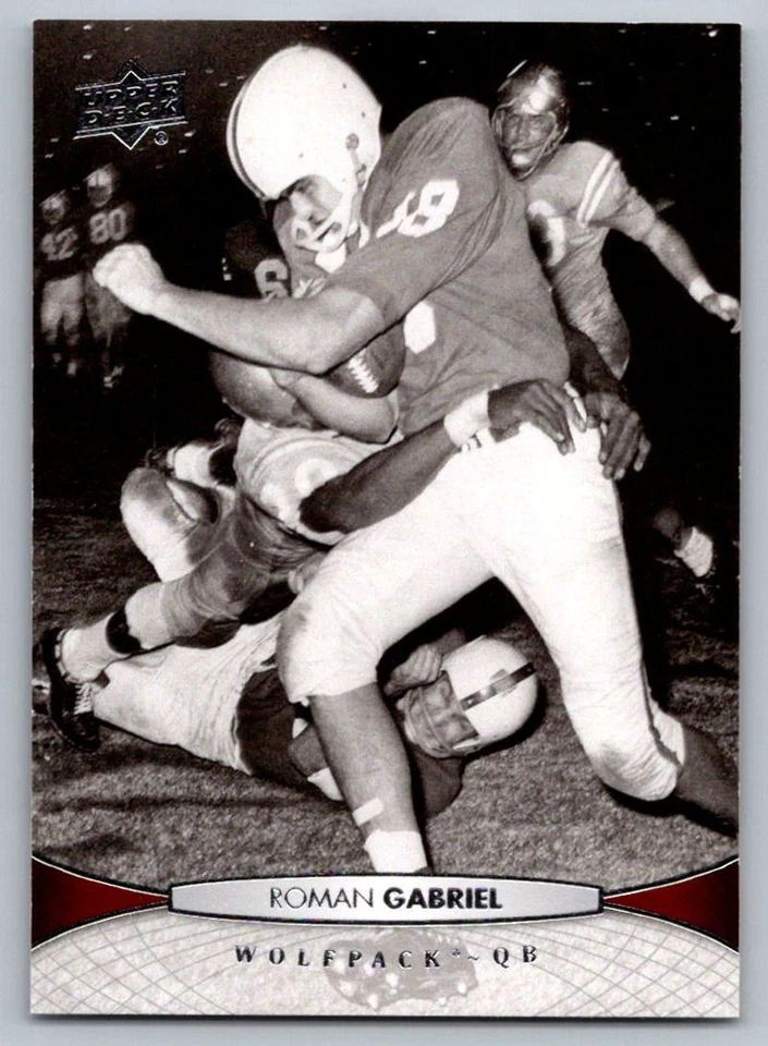 2012 Upper Deck Roman Gabriel NC State Wolfpack #40 - Image 1 of 2
